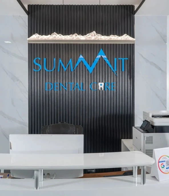 Reception at Summit Dental Care, Alta Towers, Kilimani